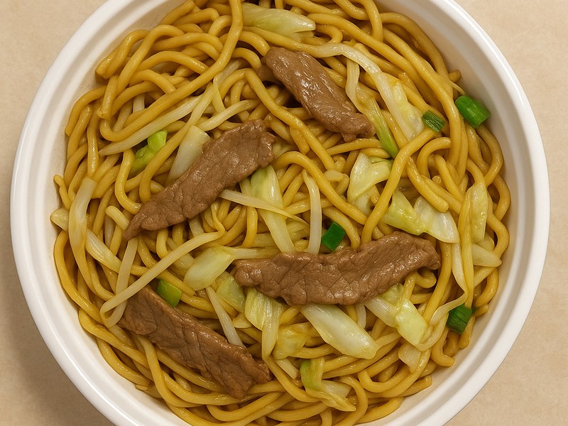 Beef Lo Mein — Dragon King J New York
