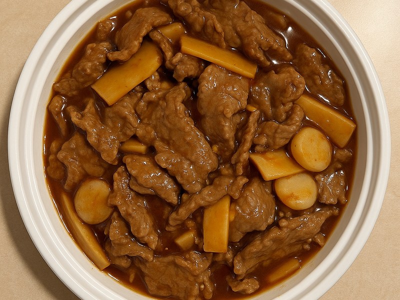 Beef w.Garlic Sauce — Dragon King J New York