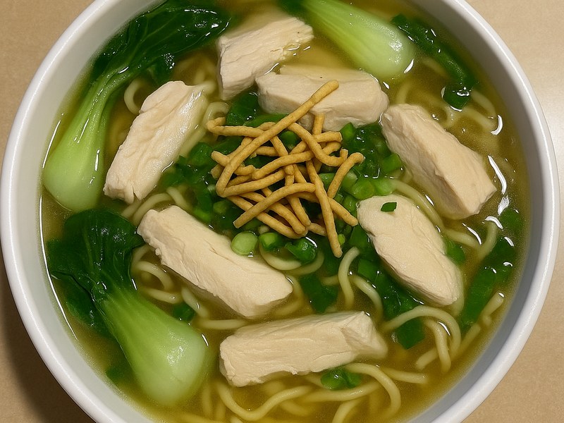 Boiled Chicken Noodles Soup — Dragon King J New York
