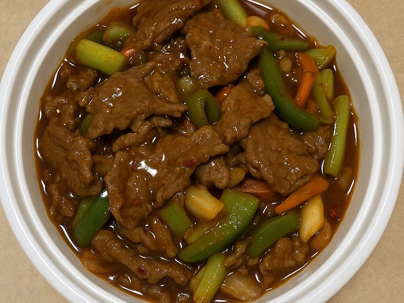 Chicken Beef Szechuan Style — Dragon King J New York