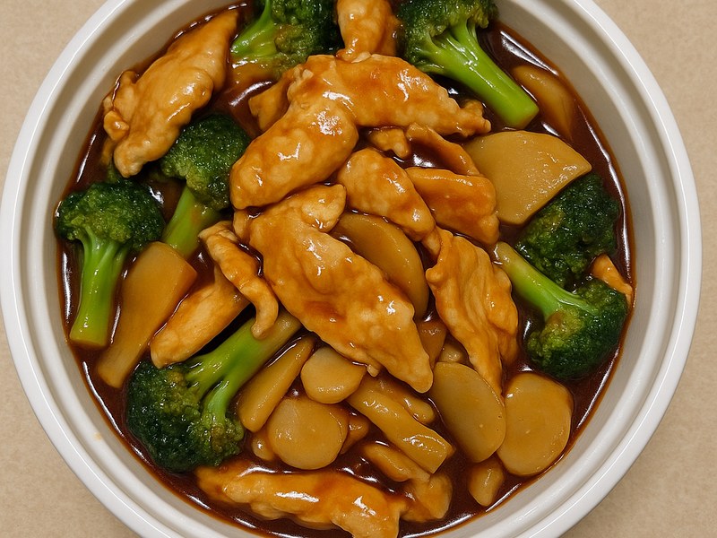 Chicken Broccoli w.Garlic Sauce — Dragon King J New York