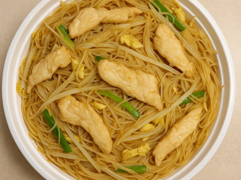 Chicken Chow Mei Fun — Dragon King J New York