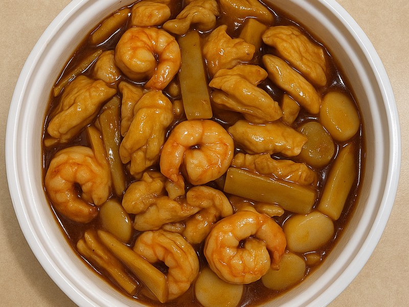 Chicken Shrimp w.Garlic Sauce — Dragon King J New York
