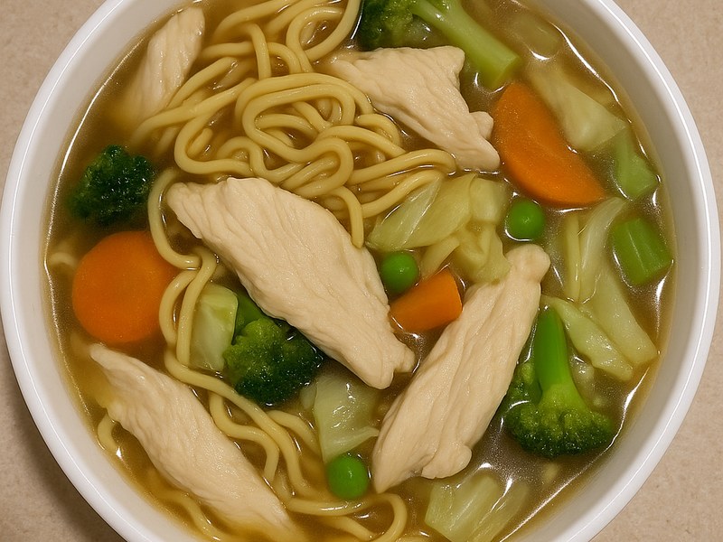 Chicken w.Noodle Soup — Dragon King J New York