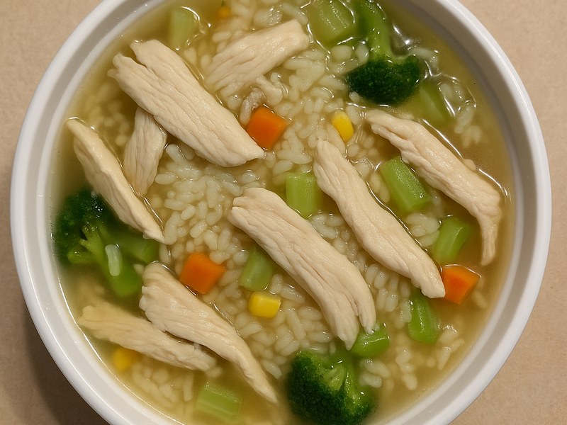 Chicken w.Rice Soup — Dragon King J New York