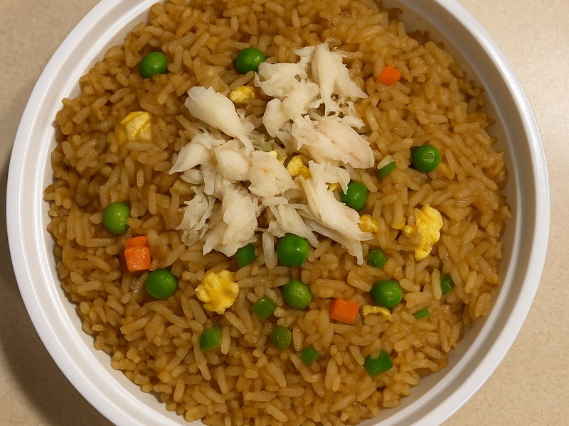 Crab Meat Fried Rice — Dragon King J New York