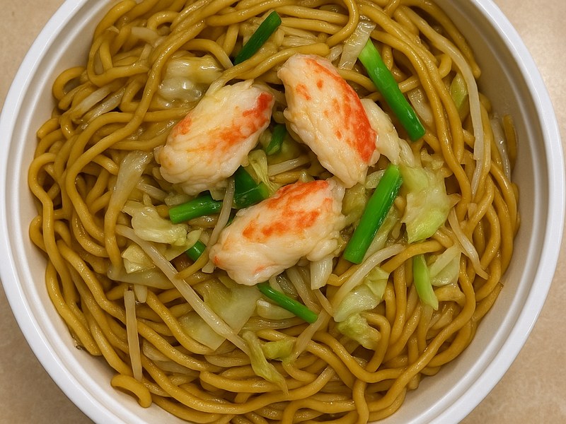 Crab Meat Lo Mein — Dragon King J New York