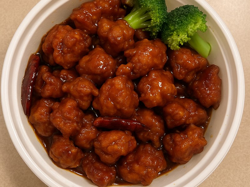 General Tso' Chicken (Combo)(Double) — Dragon King J New York