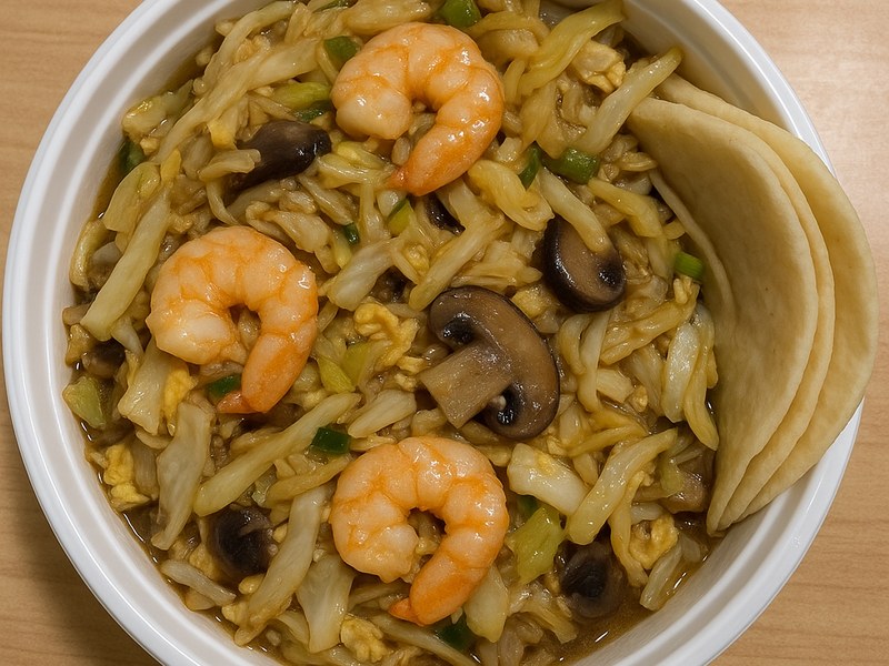 Moo Shu Shrimp — Dragon King J New York
