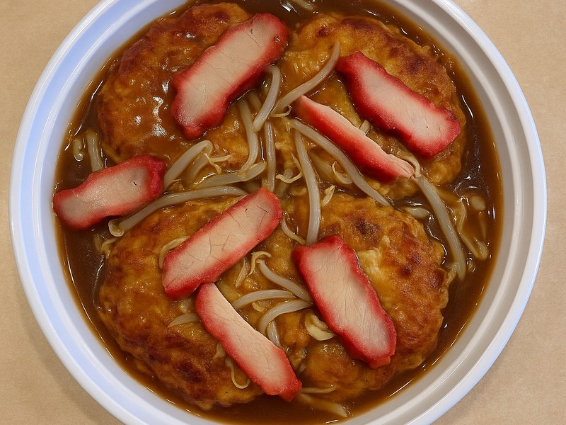 Roast Pork Egg Foo Young — Dragon King J New York