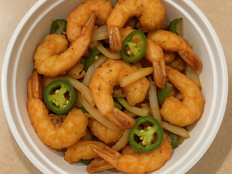 Salt & Pepper Shrimp — Dragon King J New York