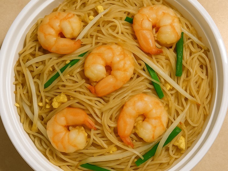 Shrimp Chow Mei Fun — Dragon King J New York