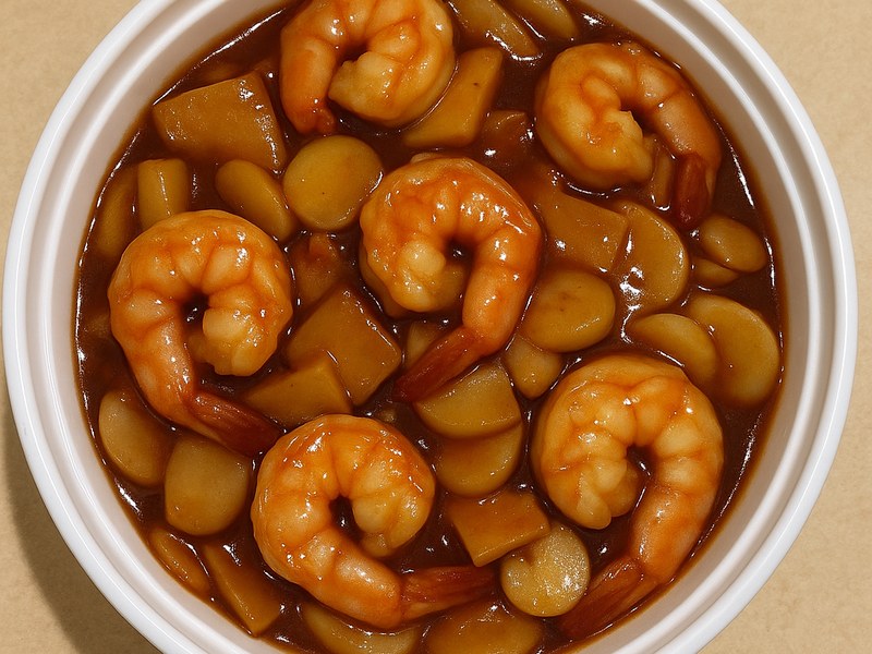 Shrimp w.Garlic Sauce — Dragon King J New York