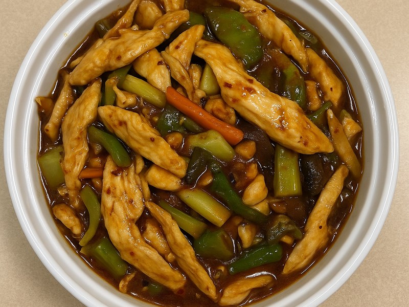 Szechuan Chicken — Dragon King J New York