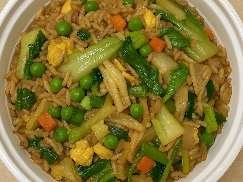 Vegetable Fried Rice — Dragon King J New York