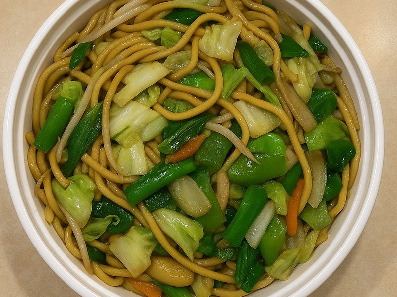 Vegetable Lo Mein — Dragon King J New York