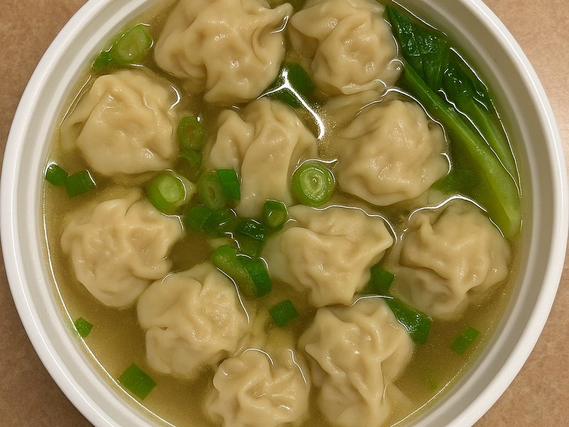 Wonton Mixed Egg Drop Soup — Dragon King J New York