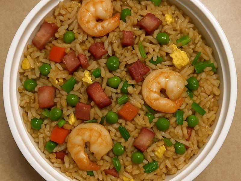 Young Chow (White Rice) — Dragon King J New York